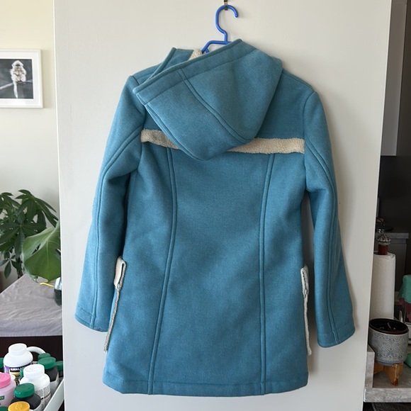 Women wool coat fur - Picture 4 of 6